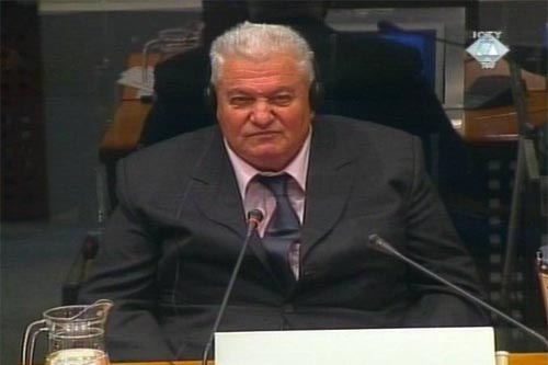 Kosta Bulatović, svjedok na Suđenju Miloševiću
