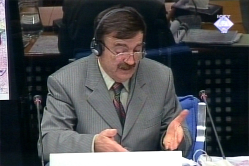 Krsman Jelić, svjedok odbrane Miloševića
