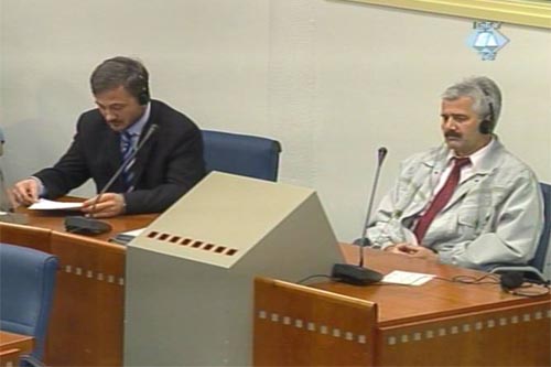 Paško Ljubičić i Ivica Rajić u sudnici Tribunala