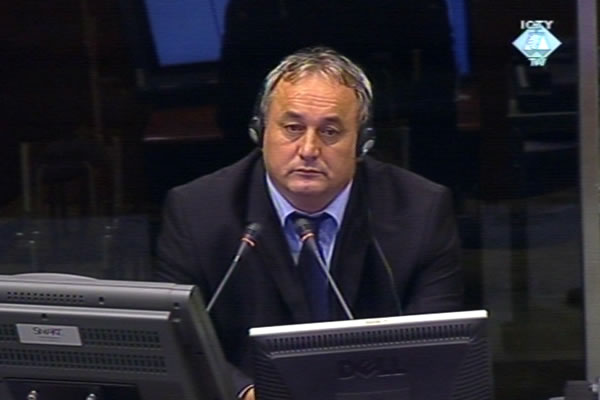 Marko Milošević, svjedok na suđenju Zdravku Tolimiru