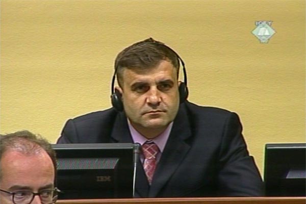 Milan Lukić u sudnici Tribunala