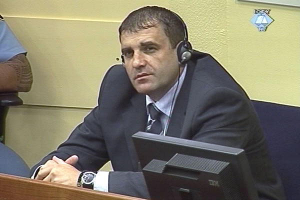 Milan Lukić u trenutku izricanja presude