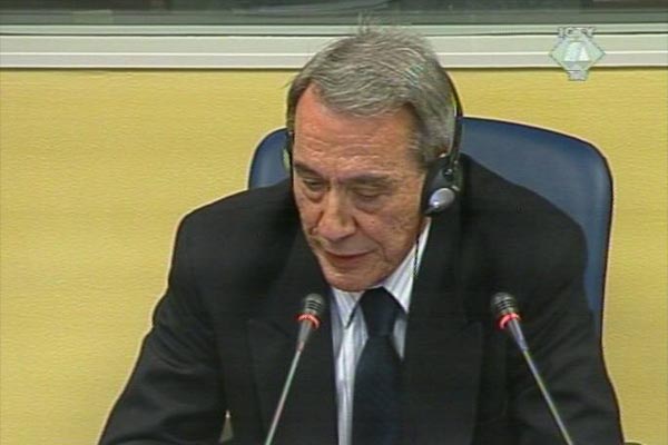 Milan Mandilović, svjedok na suđenju Dragomiru Miloševiću