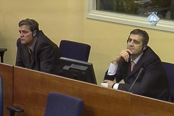 Milan i Sredoje Lukić u sudnici Tribunala