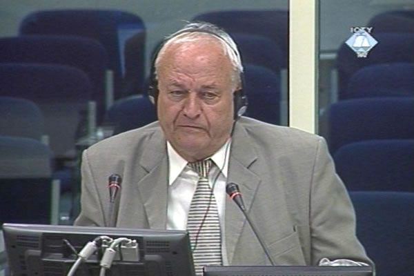 Mile Akmadžić, svjedok odbrane Jadranka Prlića