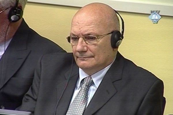 Milivoj Petković u sudnici Tribunala