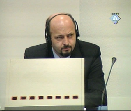 Milomir Stakić u sudnici Tribunala
