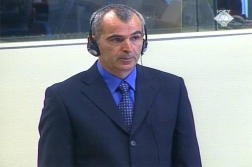 Milorad Trbić u sudnici Tribunala