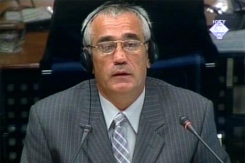 Miloš Đošan, svjedok odbrane Miloševića