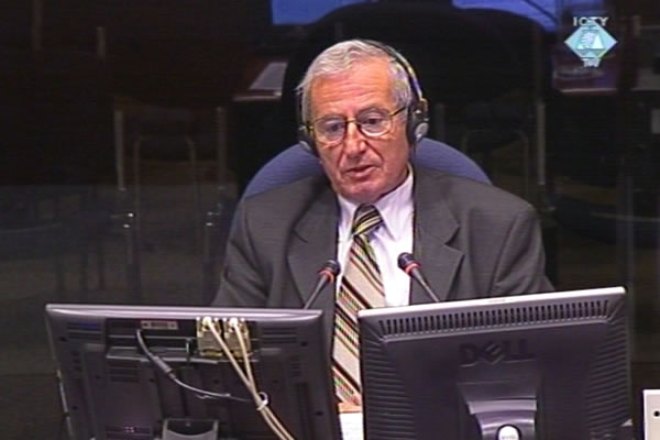 Miodrag Starčević, svjedok na suđenju Momčilu Perišiću