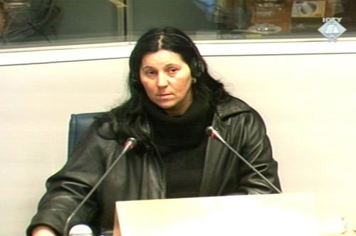 Mira Filipović, svjedok na sudjenju Oriću