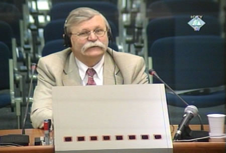 Miroslav Tadić u sudnici Tribunala