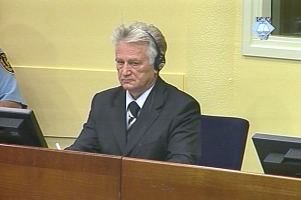 Momčilo Perišić u sudnici Tribunala