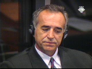 Momir Nikolić u sudnici Tribunala