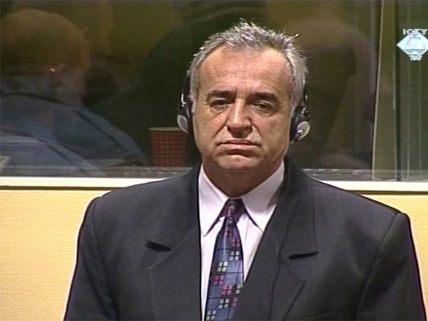 Momir Nikolić u trenutku izricanja presude Žalbenog vijeća
