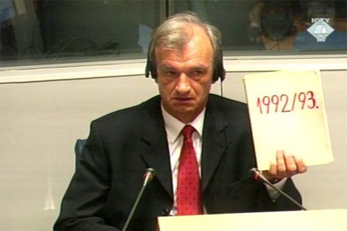 Mušir Brkić, svjedok na suđenju Oriću