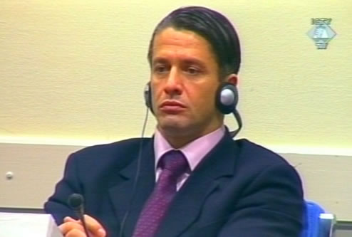Naser Orić na sudjenju u Tribunalu