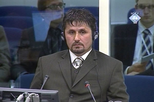 Nebojša Bogunović, svjedok odbrane Sretena Lukića