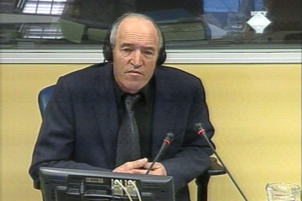 Nik Peraj, svjedok na suđenju Vlastimiru Đorđeviću