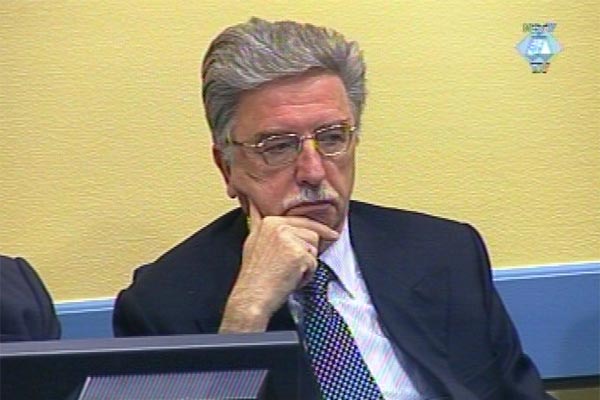 Nikola Šainović u sudnici Tribunala