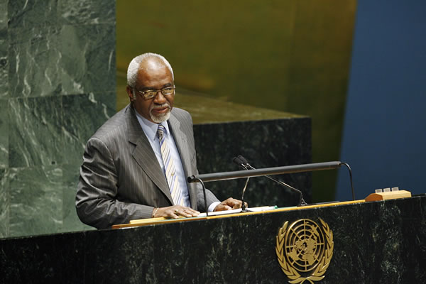 Predsjednik Tribunala Patrick Robinson, prilikom obraćanja Generalnoj skupštini UN