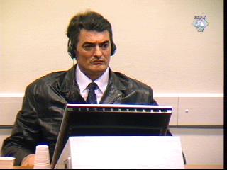 Vladimir Kovačević, zvani Rambo u sudnici Tribunala
