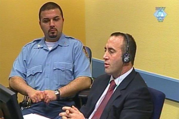 Ramush Haradinaj u sudnici Tribunala