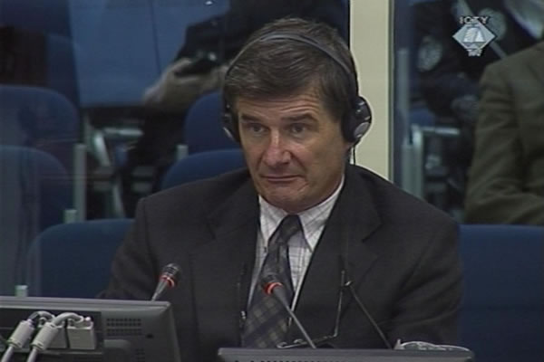 Ray Lane, svjedok na suđenju bivšim liderima Herceg Bosne