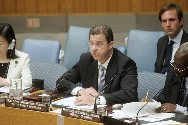 Glavni tužilac Tribunala Serge Brammertz, u Savjetu Bezbjednosti UN