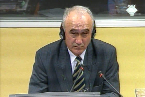 Slobodan Petković, svjedok odbrane Vlastimira Đorđevića