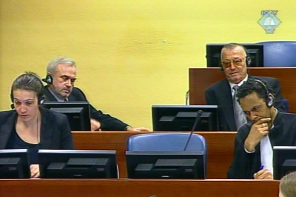 Jovica Stanišić i Franko Simatović u sudnici Tribunala