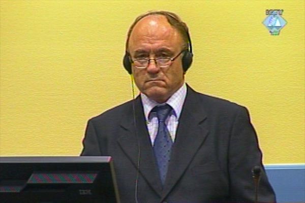 Stanislav Galić u sudnici Tribunala
