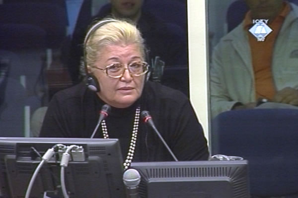 Svetlana Gavrilović, svjedok odbrane Ljubiše Beare