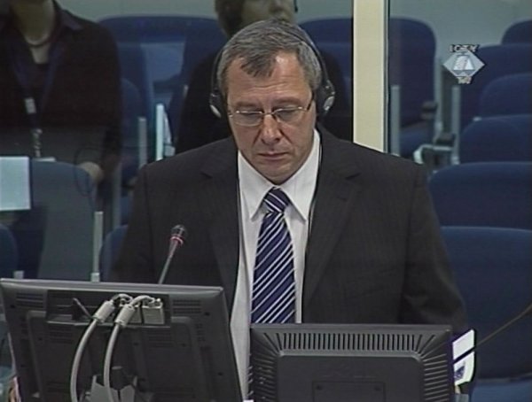 Tomasz Blaszczyk, svjedok na suđenju oficirima vojske i policije bosanskih Srba optuženim za zločine u Srebrenici