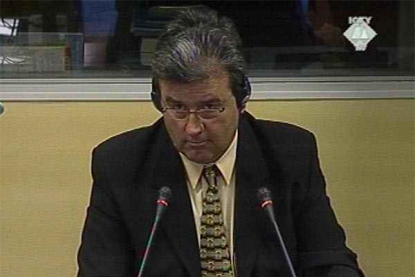 Vahid Karavelić, svjedok na suđenju Dragomiru Miloševiću