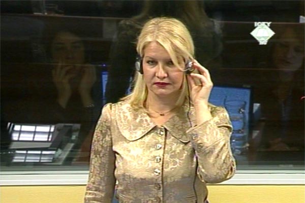 Vesna Dorevska, svjedok odbrane Ljubeta Boškoskog