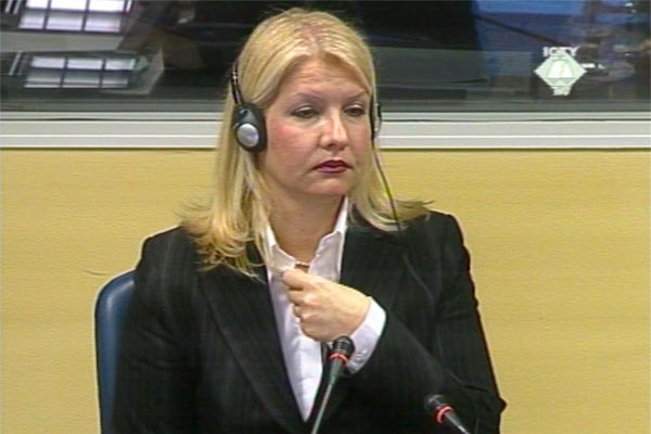 Vesna Dorevska, svjedok odbrane Ljubeta Boškoskog