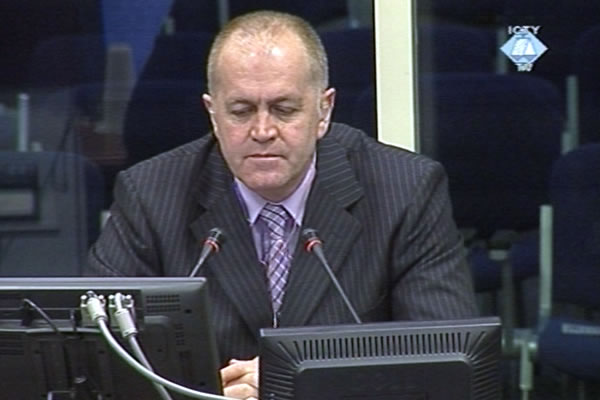 Vinko Pandurević u sudnici Tribunala