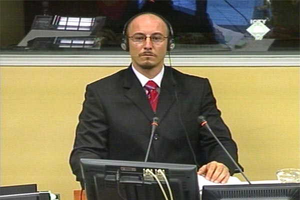Zlatko Keskovski, svjedok odbrane Ljubeta Boškoskog