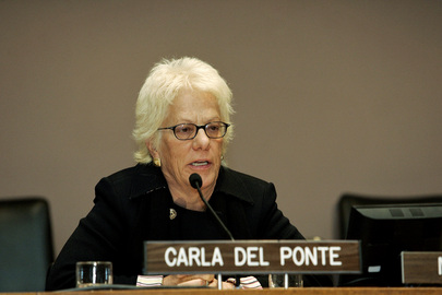 Carla Del Ponte u Savjetu bezbjednosti