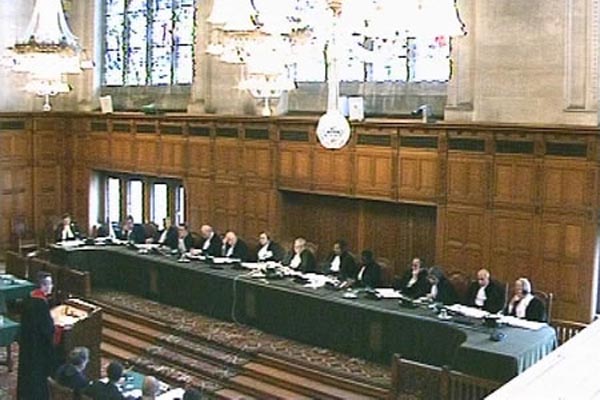 Zasjedanje Međunarodnog suda pravde u Hagu